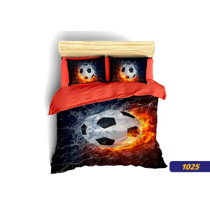 روتختی سه بعدی یک نفره طرح آتشی مدل 1025 کارینا 5 تکه