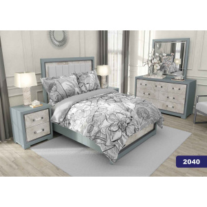 روتختی سه بعدی دو نفره مدل 2040 کارینا 6 تکه