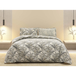 روتختی دونفره ساتین پنبه پلاس مدل Liara کد 17 کارینا 6 تکه 