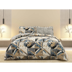 روتختی دونفره ساتین پنبه پلاس مدل Sarina کد 38 کارینا 6 تکه 