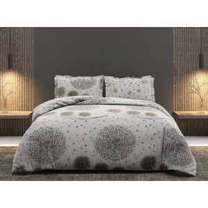 روتختی دونفره ساتین پنبه پلاس مدل Wishes کد 61 کارینا 6 تکه 