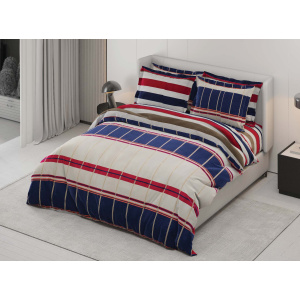 روتختی دونفره ساتین پنبه پلاس مدل Sharly کد 97 کارینا 6 تکه 