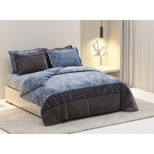 روتختی دونفره ساتین پنبه پلاس مدل New Elize کد 100 کارینا 6 تکه 