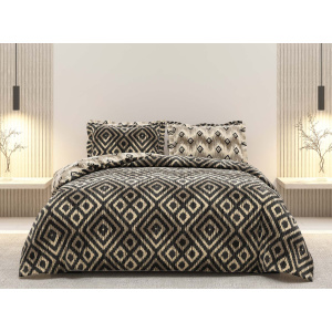 روتختی دونفره ساتین پنبه پلاس مدل Landy کد 114 کارینا 6 تکه 