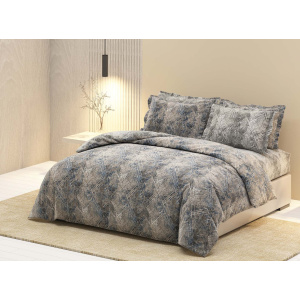 روتختی دونفره ساتین پنبه پلاس مدل Vintage کد 115 کارینا 6 تکه 