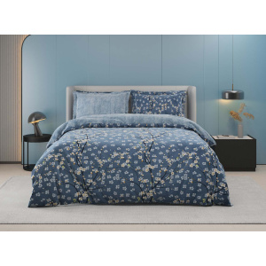 روتختی دونفره ساتین پنبه پلاس مدل Elmira A کد 119 کارینا 6 تکه 