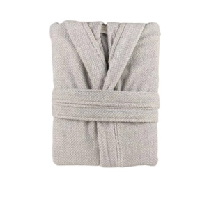 حوله تن پوش آذرریس تبریز مدل ملانژ رنگ طوسی سایز 125 لارج (L)