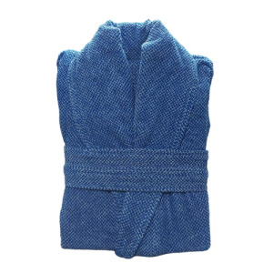 حوله تن پوش آذرریس تبریز مدل ملانژ رنگ آبی روشن سایز 125 لارج (L)