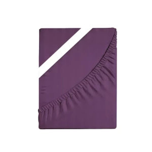 ملحفه کشدار تشک دونفره بنفش کلاریس آذرریس تبریز 180x200x30 سانتی متر