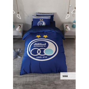 روتختی سه بعدی یک نفره طرح استقلال مدل 1058 کارینا 5 تکه سایز 120x200 