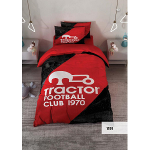 روتختی سه بعدی یک نفره طرح تراکتور مدل 1191 کارینا 5 تکه سایز 120x200 