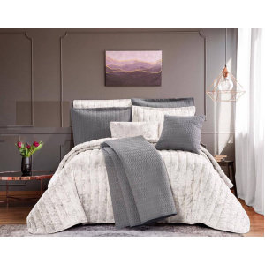 سرویس روتختی عروس لامیسون کاردلن مدل ZHina کد رنگ 04 دو نفره (کینگ) 7 تکه