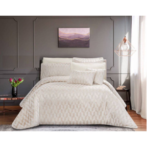 سرویس روتختی عروس لامیسون کاردلن مدل Veronica کد رنگ 02 دو نفره (کینگ) 7 تکه