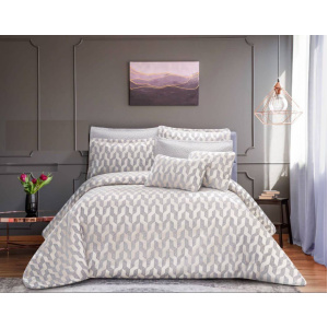 سرویس روتختی عروس لامیسون کاردلن مدل Veronica کد رنگ 03 دو نفره (کینگ) 7 تکه