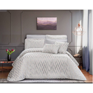 سرویس روتختی عروس لامیسون کاردلن مدل Veronica کد رنگ 05 دو نفره (کینگ) 7 تکه