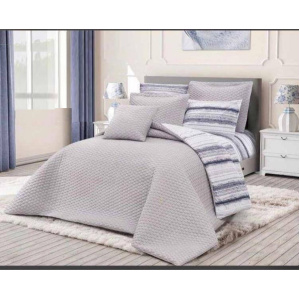 سرویس روتختی عروس لامیسون کاردلن مدل SHelly کد رنگ 06 دو نفره (کینگ) 7 تکه