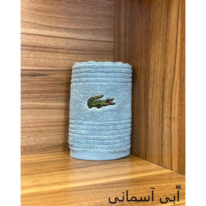 حوله دست و صورت نارین ساپ تبریز مدل (Lagos) رنگ آبی آسمانی سایز 40x80 سانتی متر