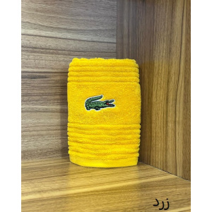 حوله دست و صورت نارین ساپ تبریز مدل (Lagos) رنگ زرد سایز 40x80 سانتی متر