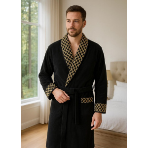 حوله تن پوش نارین ساپ narin sap گلد مشکی سایز 115 مدیوم (M)