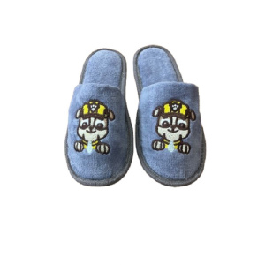 دمپایی حوله ای حمام نارین ساپ بچه گونه طرح رابل 