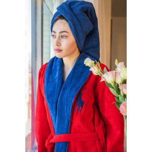 حوله تن پوش نارین ساپ narin sap مدل پولو قرمز سایز 125 لارج  (L)