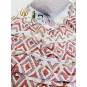 شال مبل و تخت مدل تابان  کالباسی سایز 170×140 سانتی متر