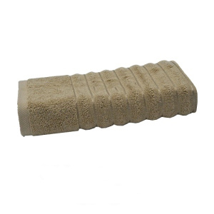 حوله حمام آذرریس تبریز مدل موج رنگ کرم تیره  سایز 100x160 سانتی متر