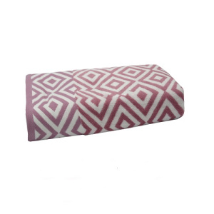 حوله حمام آذرریس تبریز مدل شاه مات رنگ پیازی سایز 100x160 سانتی متر