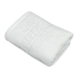 حوله حمام آذرریس تبریز مدل ورساچ رنگ سفید سایز 100x160 سانتی متر