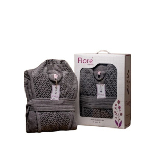 حوله تن پوش مدل آیهان fiore طوسی سایز 125 لارج(L)