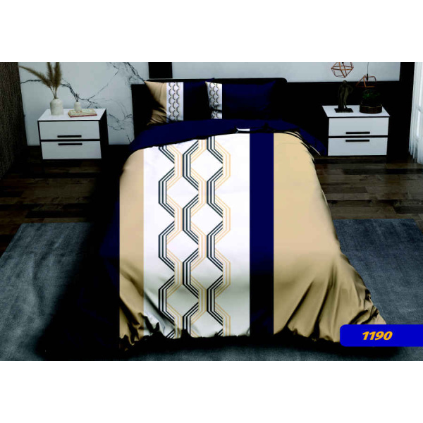 روتختی سه بعدی یک نفره مدل 1190 کارینا 5 تکه