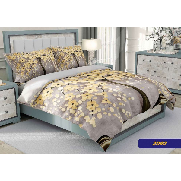 روتختی سه بعدی دو نفره اسپرت مدل 2092 کارینا 5 تکه