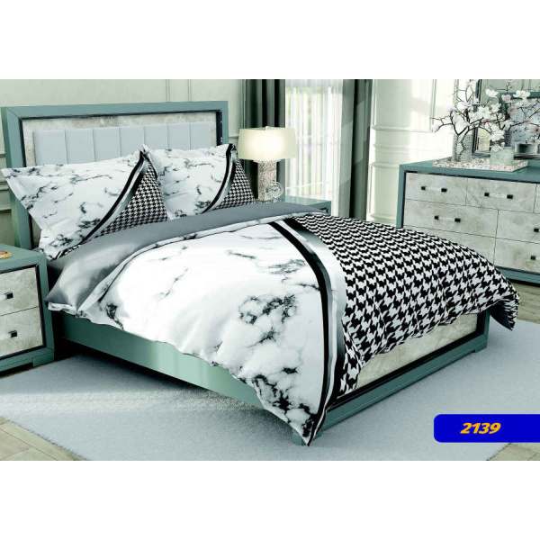 روتختی سه بعدی دو نفره اسپرت مدل 2139 کارینا 5 تکه