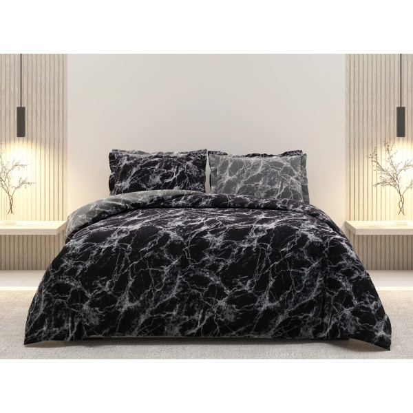 روتختی دونفره ساتین پنبه پلاس مدل Max B کد 27 کارینا 6 تکه 