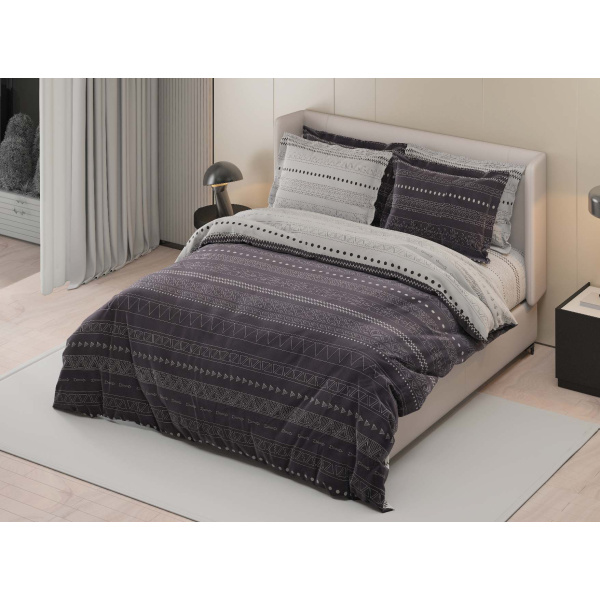 روتختی دونفره ساتین پنبه پلاس مدل Poly کد 39 کارینا 6 تکه 