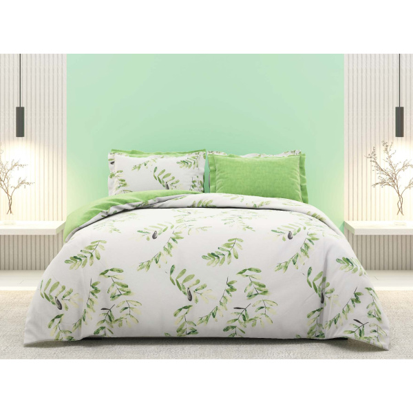 روتختی دونفره ساتین پنبه پلاس مدل Melika B کد 42 کارینا 6 تکه 