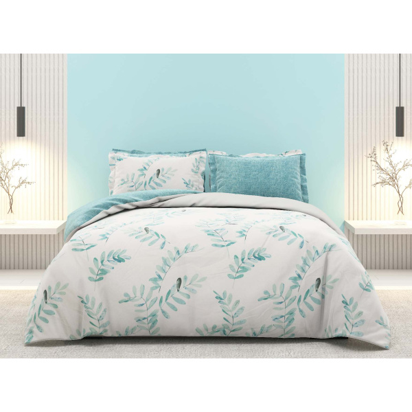 روتختی دونفره ساتین پنبه پلاس مدل Melika C کد 43 کارینا 6 تکه 