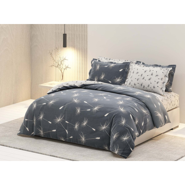 روتختی دونفره ساتین پنبه پلاس مدل Ghasedak کد 45  کارینا 6 تکه 