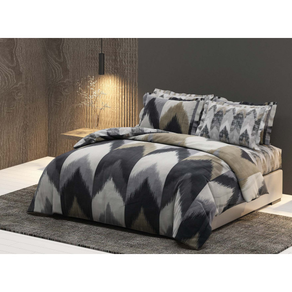 روتختی دونفره ساتین پنبه پلاس مدل Enekas کد 106 کارینا 6 تکه 