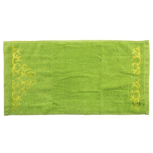 حوله دست و صورت آذرریس تبریز مدل رویال رنگ سبز پسته ای سایز 40 × 75 سانتی متر