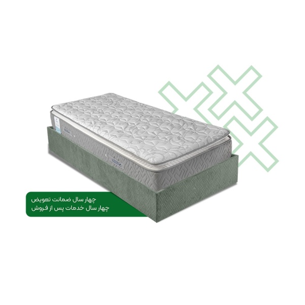 تشک طبی فنری یک نفره آکسون مدل پلاس PLUS سایز 90×200 سانتی متر