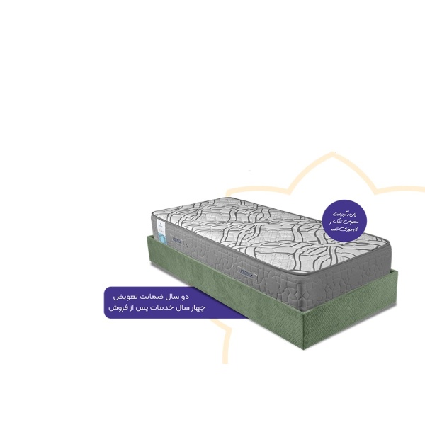 تشک طبی فنری یک نفره آکسون مدل تراست TRUST سایز 90×200 سانتی متر