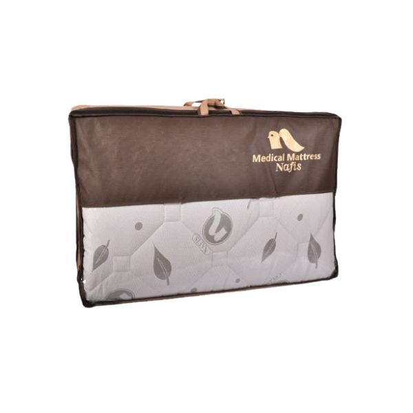 تشک زمینی(مهمان) طبی یک نفره نفیس مدل برگ