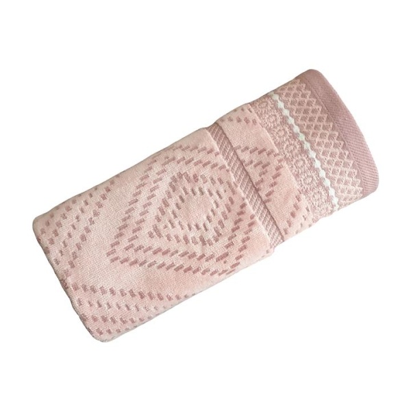 حوله دست و صورت آذرریس تبریز مدل وینا رنگ پیازی سایز 40 × 80 سانتی متر