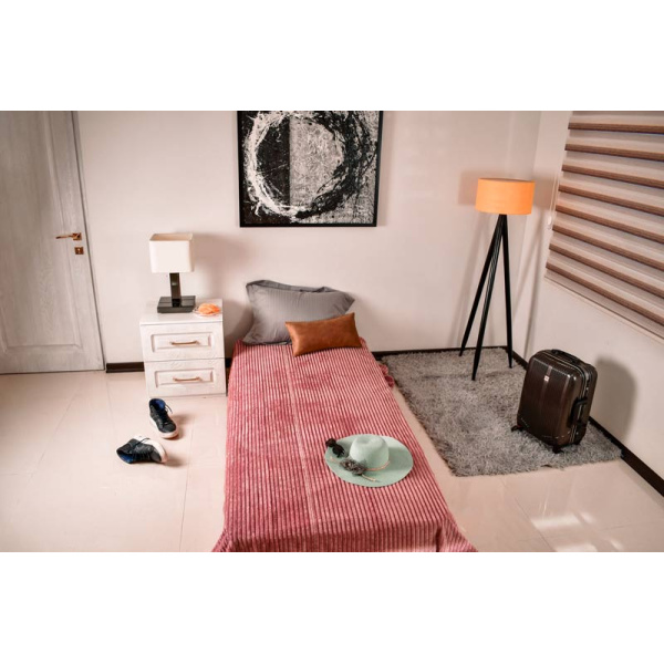 پتو مسافرتی دو نفره 200x220 شادیلون مدل کاترین کبریتی کالباسی