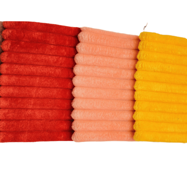 پتو مسافرتی دو نفره 200x220 شادیلون مدل کاترین کبریتی نارنجی