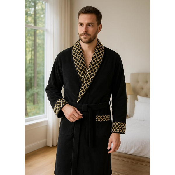 حوله تن پوش نارین ساپ narin sap گلد مشکی سایز 115 مدیوم (M)