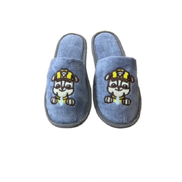 دمپایی حوله ای حمام نارین ساپ بچه گونه طرح رابل 