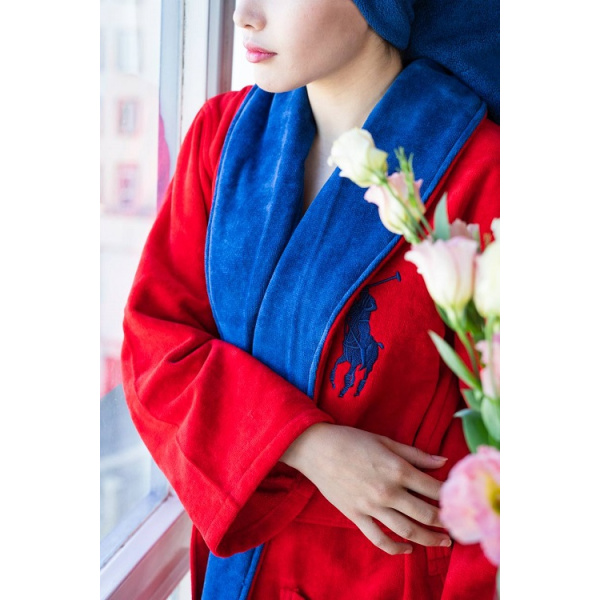 حوله تن پوش نارین ساپ narin sap مدل پولو قرمز سایز 115 مدیوم  (M)